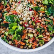 Chickpea Chaat Salad - Cook Republic