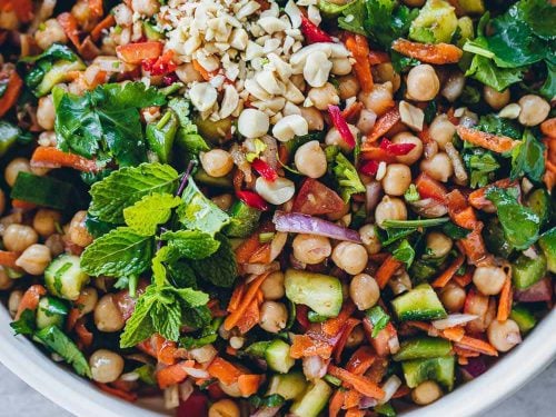 Chickpea Chaat Salad - Cook Republic