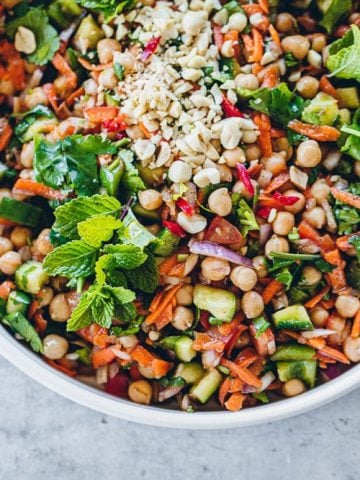 Chickpea Chaat Salad - Cook Republic