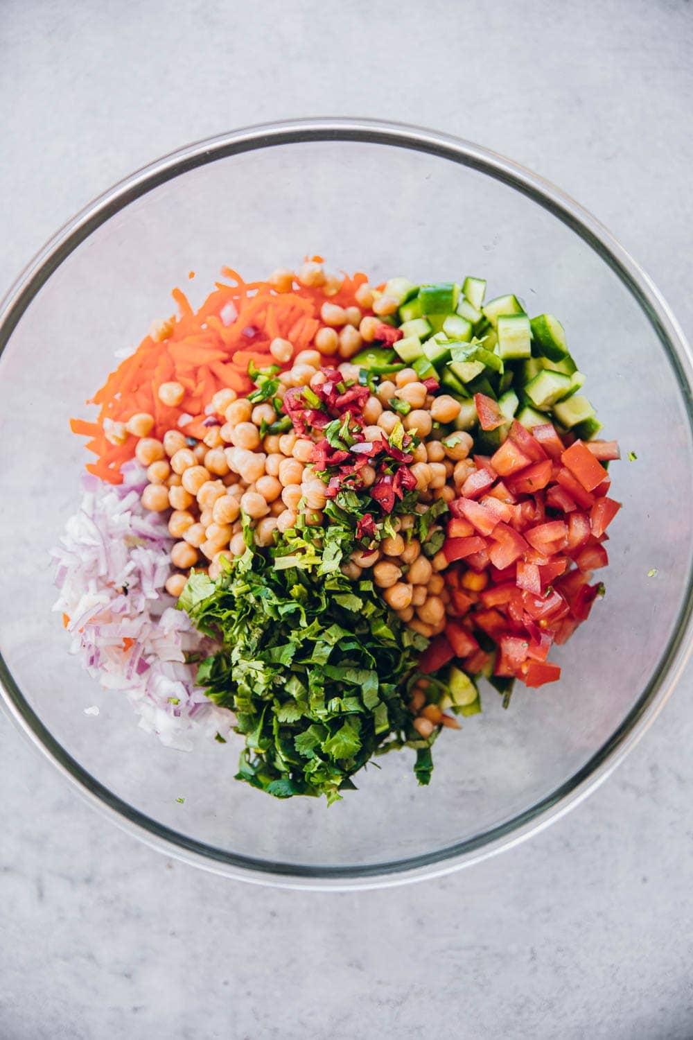 Chickpea Chaat Salad - Cook Republic