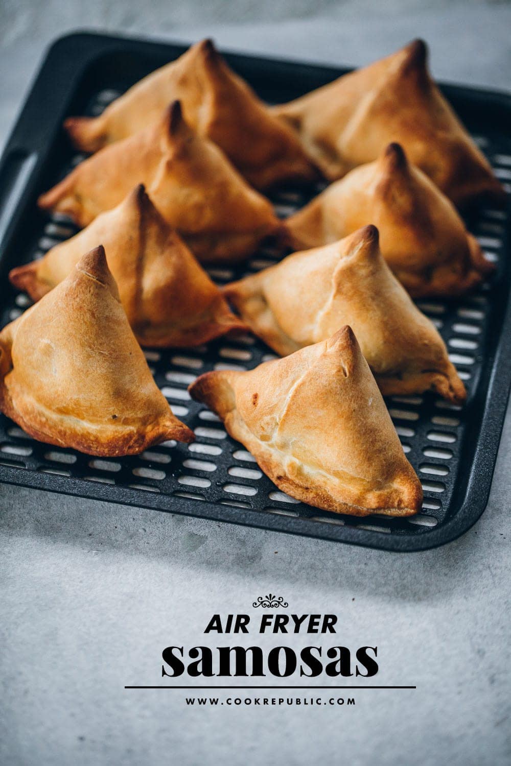 Air Fryer Veg Samosa - Cook Republic