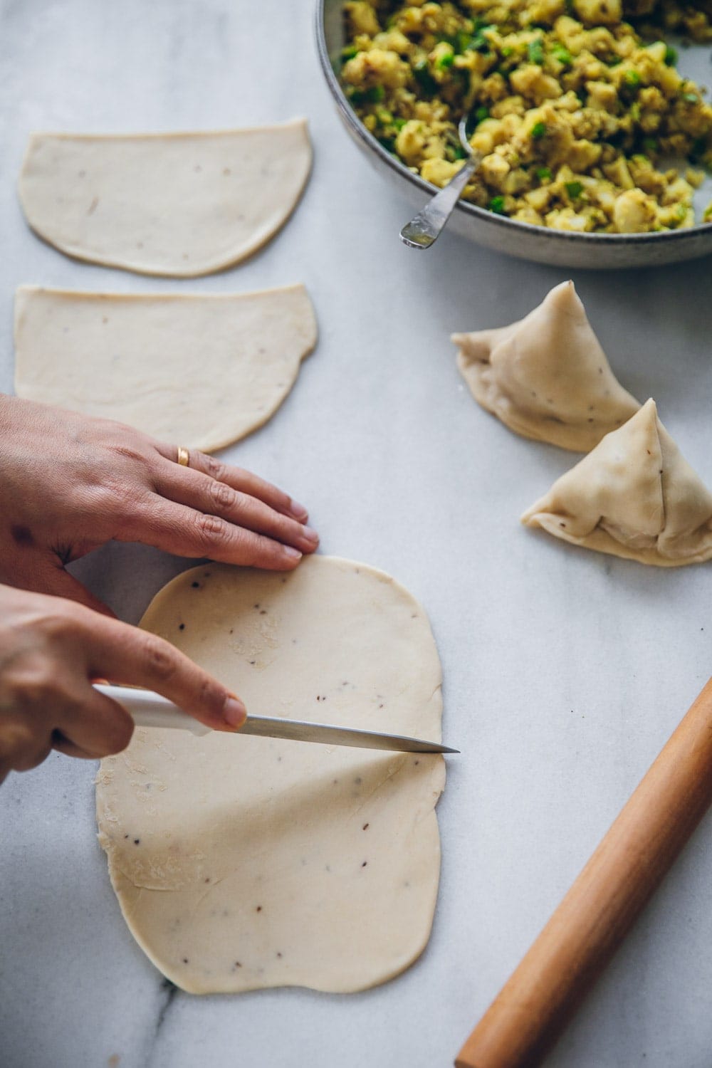 Air Fryer Veg Samosa - Cook Republic