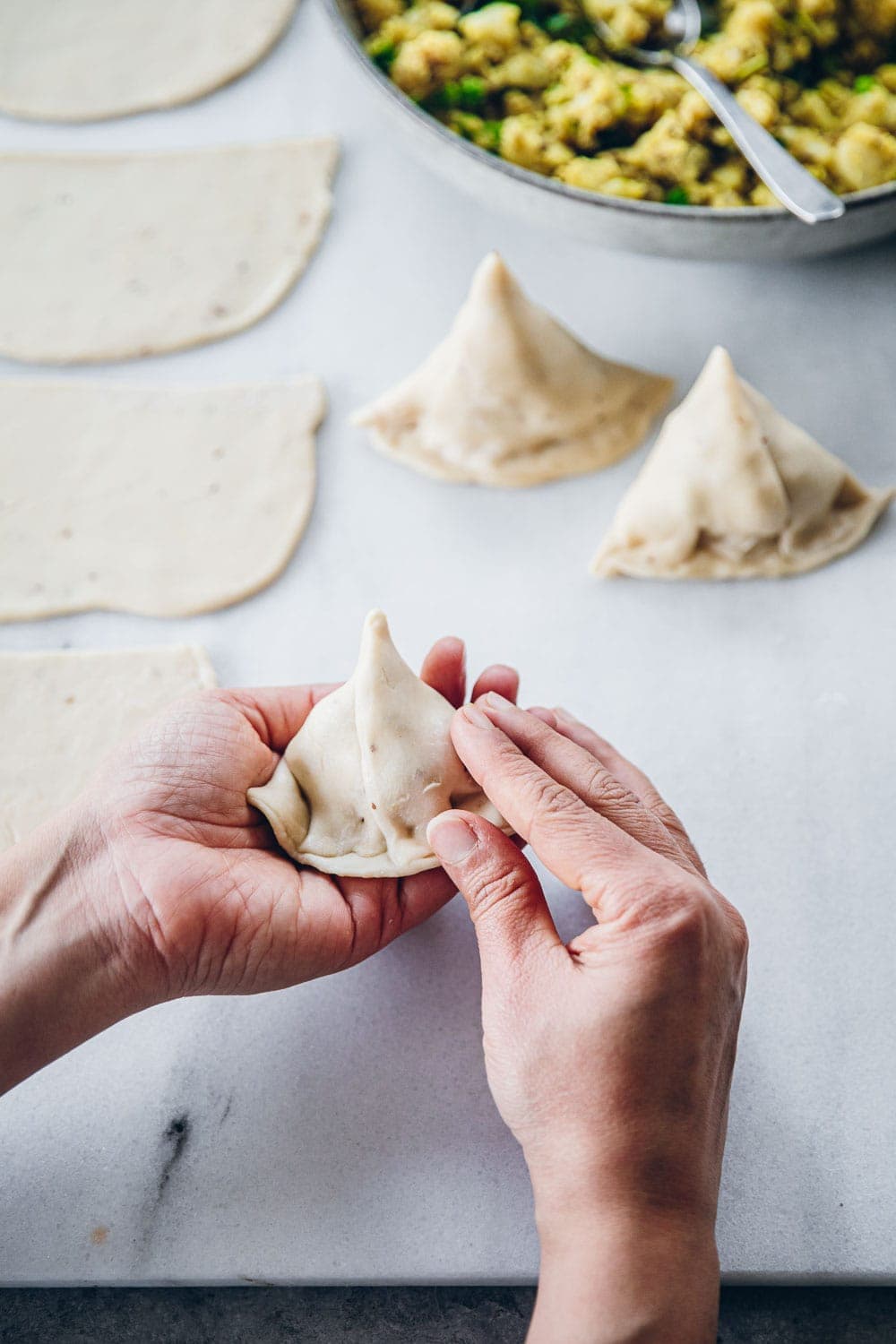 Air Fryer Veg Samosa - Cook Republic