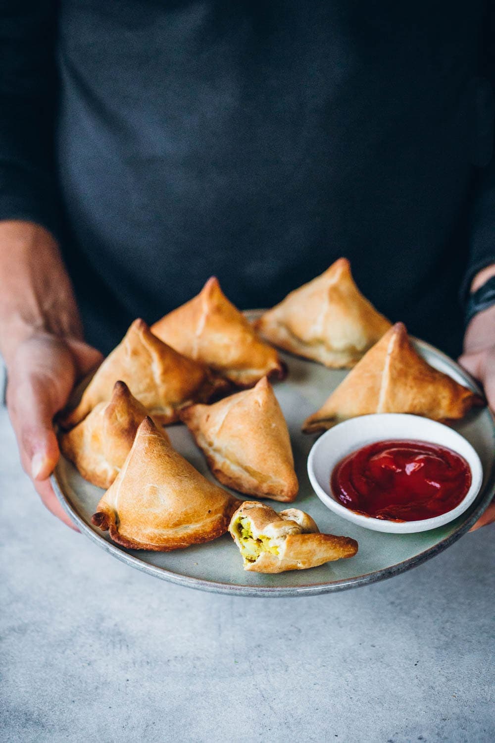 Air Fryer Veg Samosa - Cook Republic