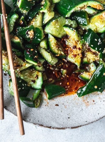 Asian Smacked Cucumber Salad