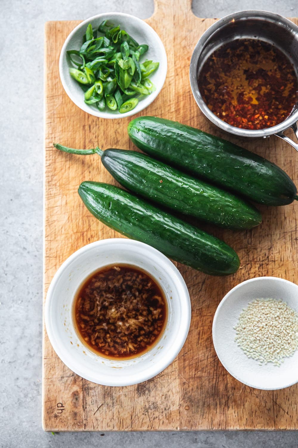 Asian Smacked Cucumber Salad - Cook Republic