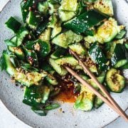 Asian Smacked Cucumber Salad - Cook Republic