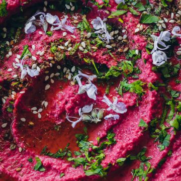 Beetroot Hummus - Cook Republic