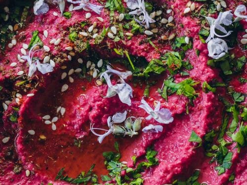 Beetroot Hummus - Cook Republic