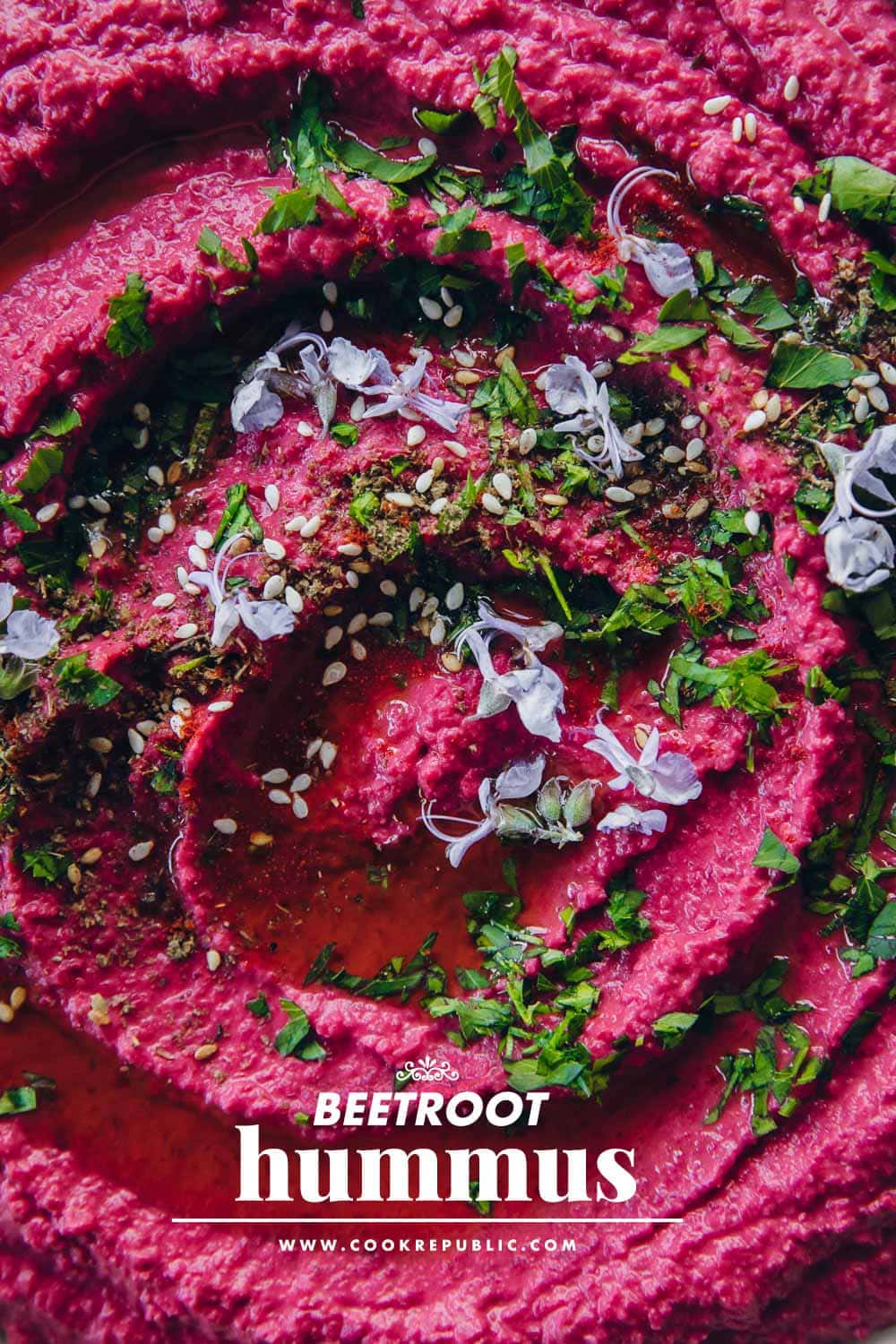 Beetroot Hummus - Cook Republic