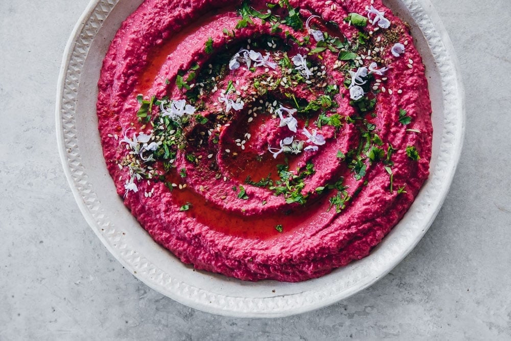 Beetroot Hummus - Cook Republic