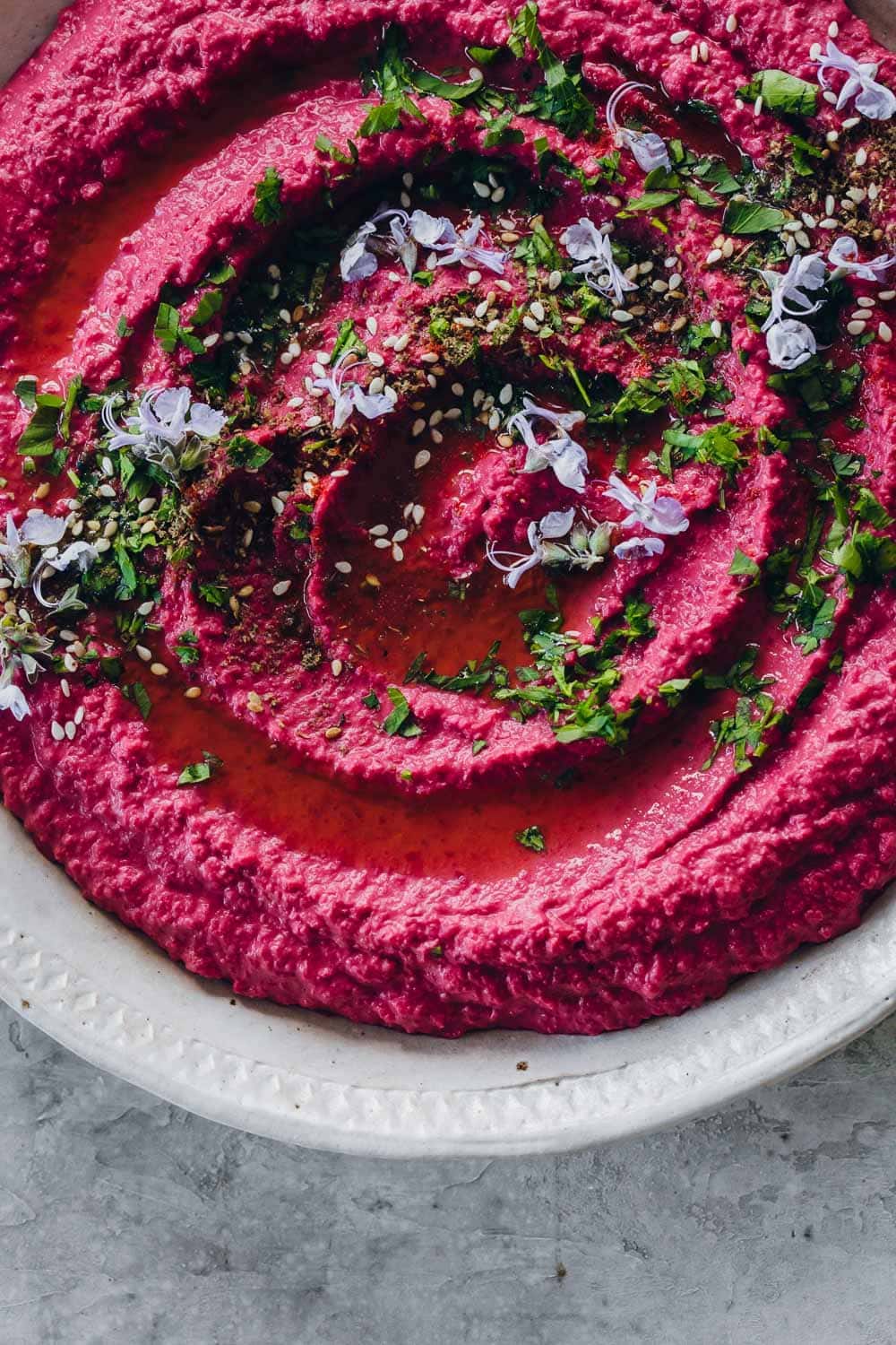 Beetroot Hummus - Cook Republic