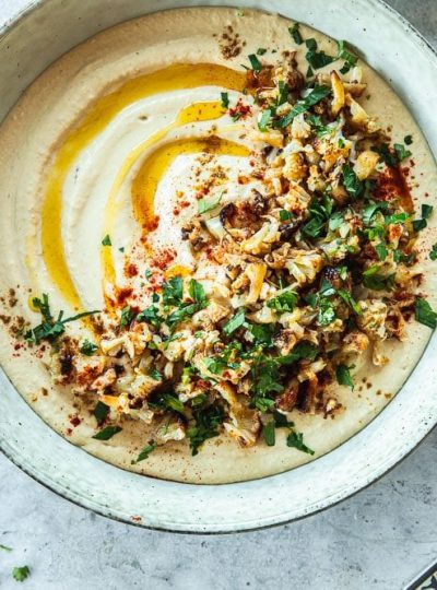 Caramelized Cauliflower Hummus
