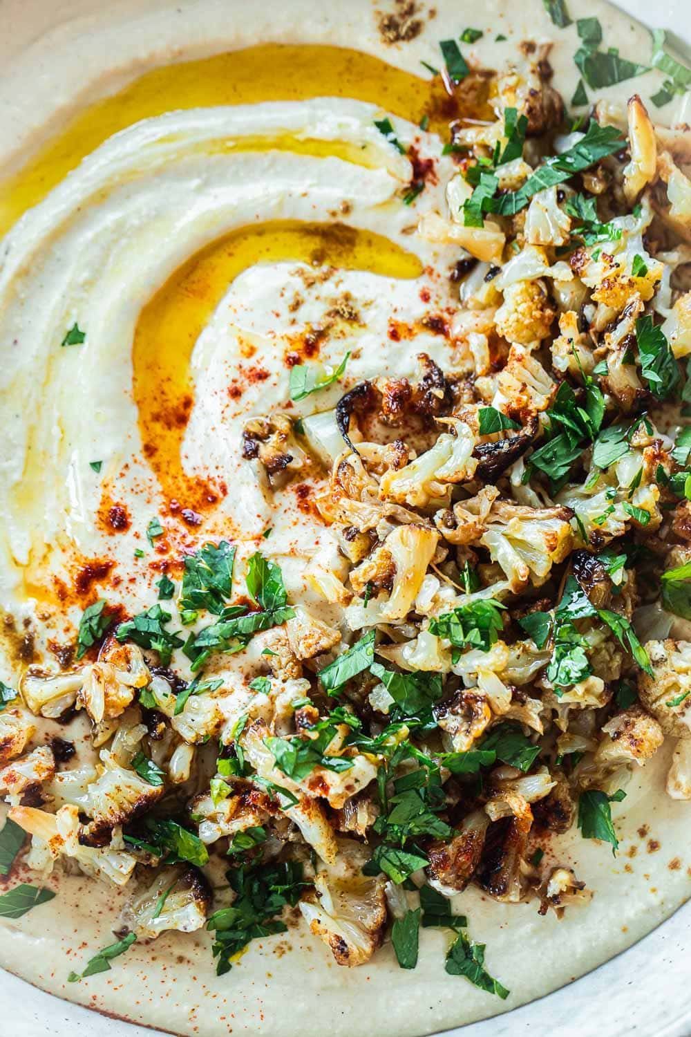 Caramelized Cauliflower Hummus - Cook Republic