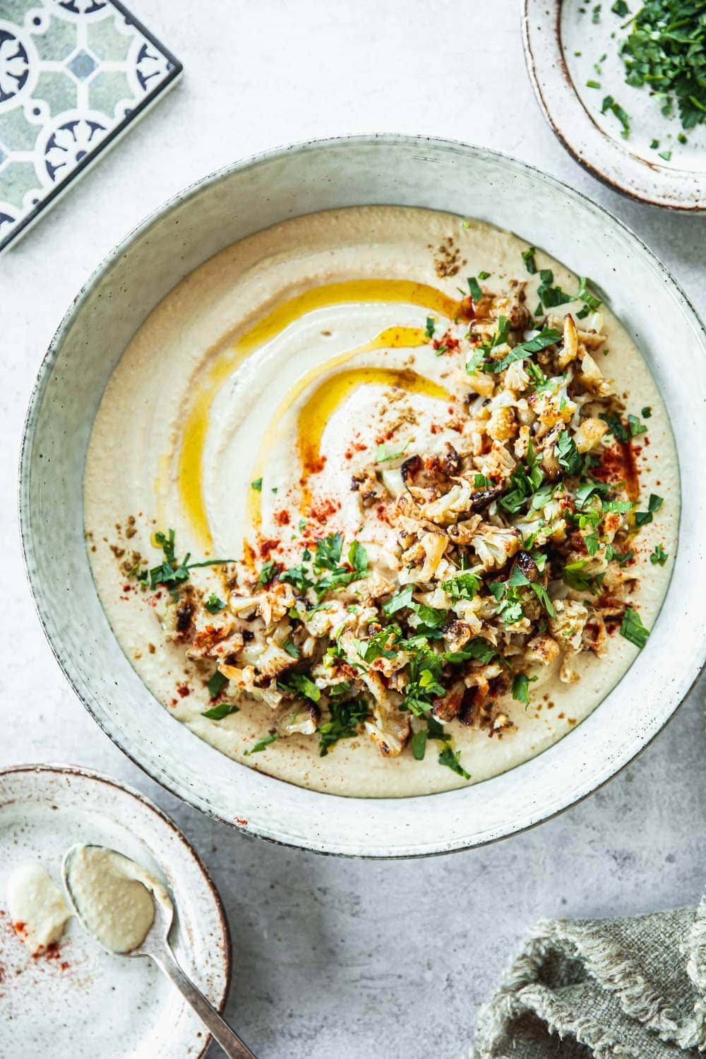 Caramelized Cauliflower Hummus - Cook Republic