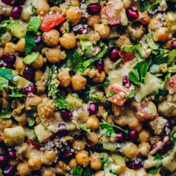 Chopped Falafel Salad - Cook Republic #falafelsalad #vegansalad