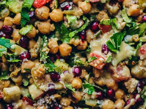 Chopped Falafel Salad - Cook Republic #falafelsalad #vegansalad