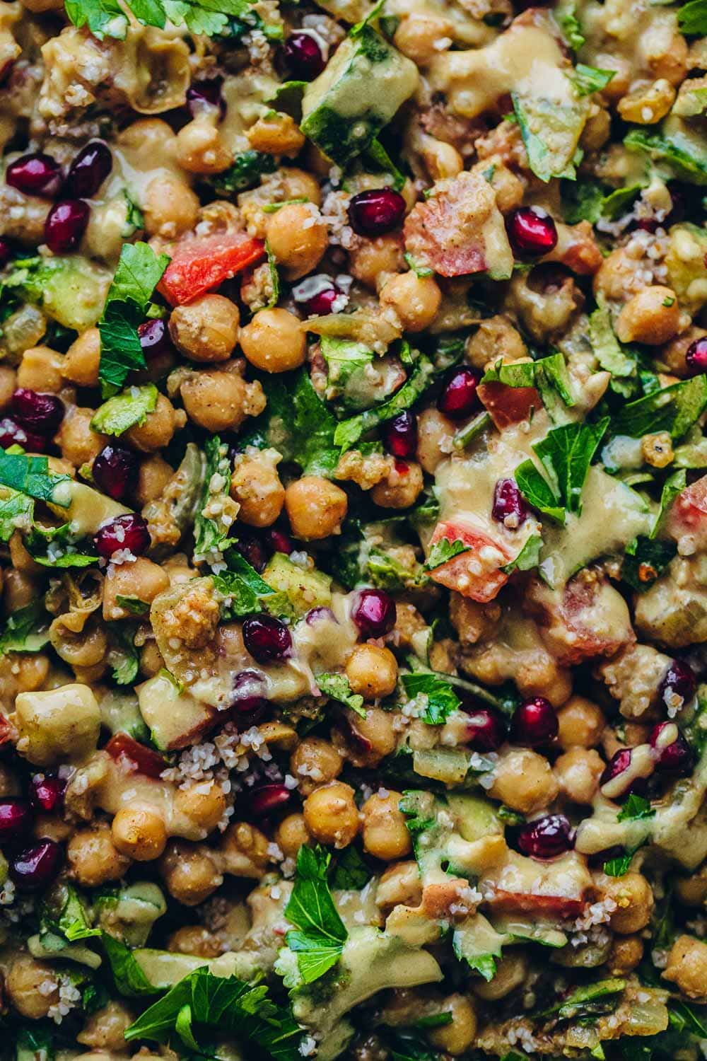 Chopped Falafel Salad - Cook Republic #falafelsalad #vegansalad