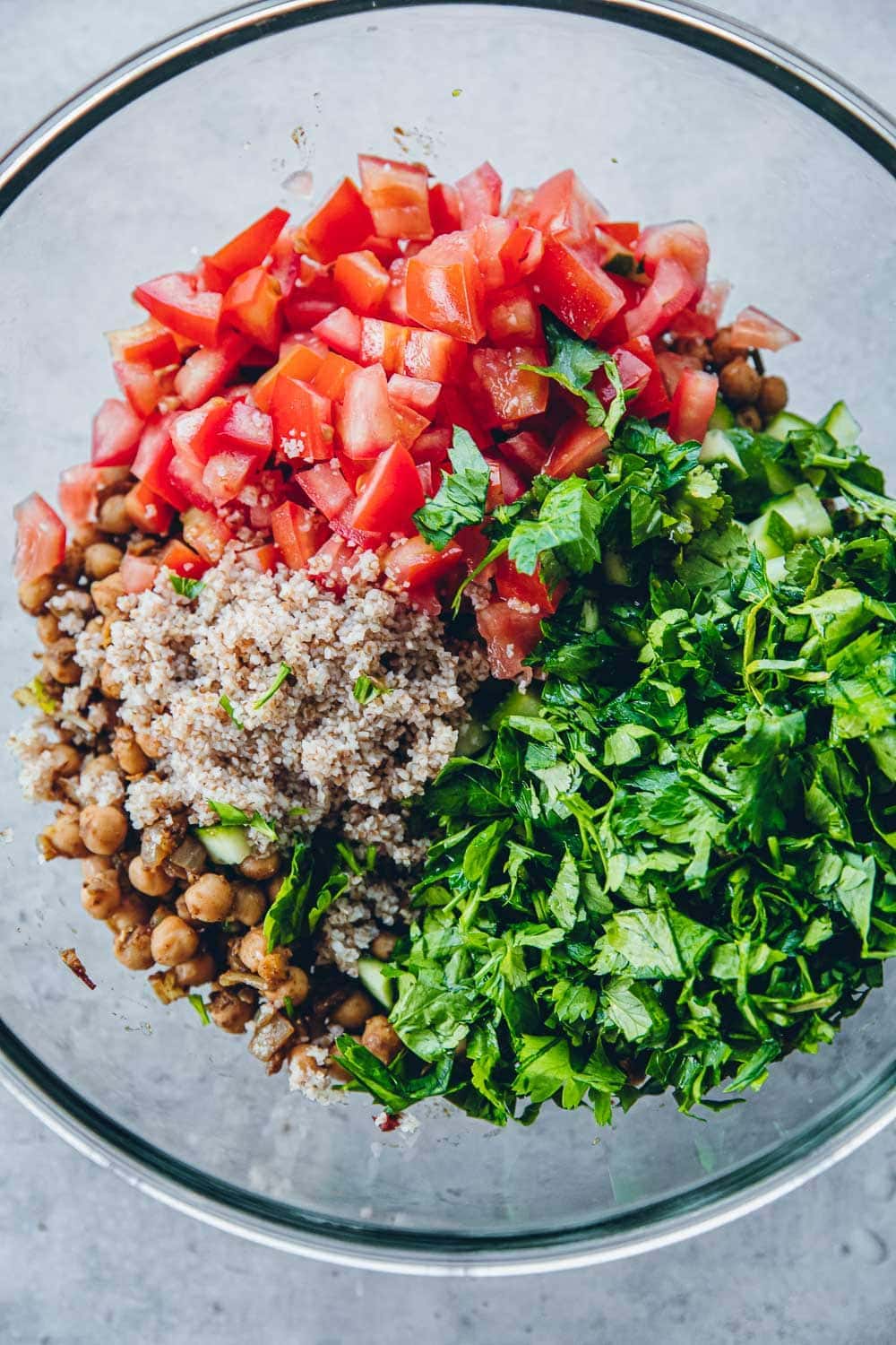 Chopped Falafel Salad - Cook Republic #falafelsalad #vegansalad