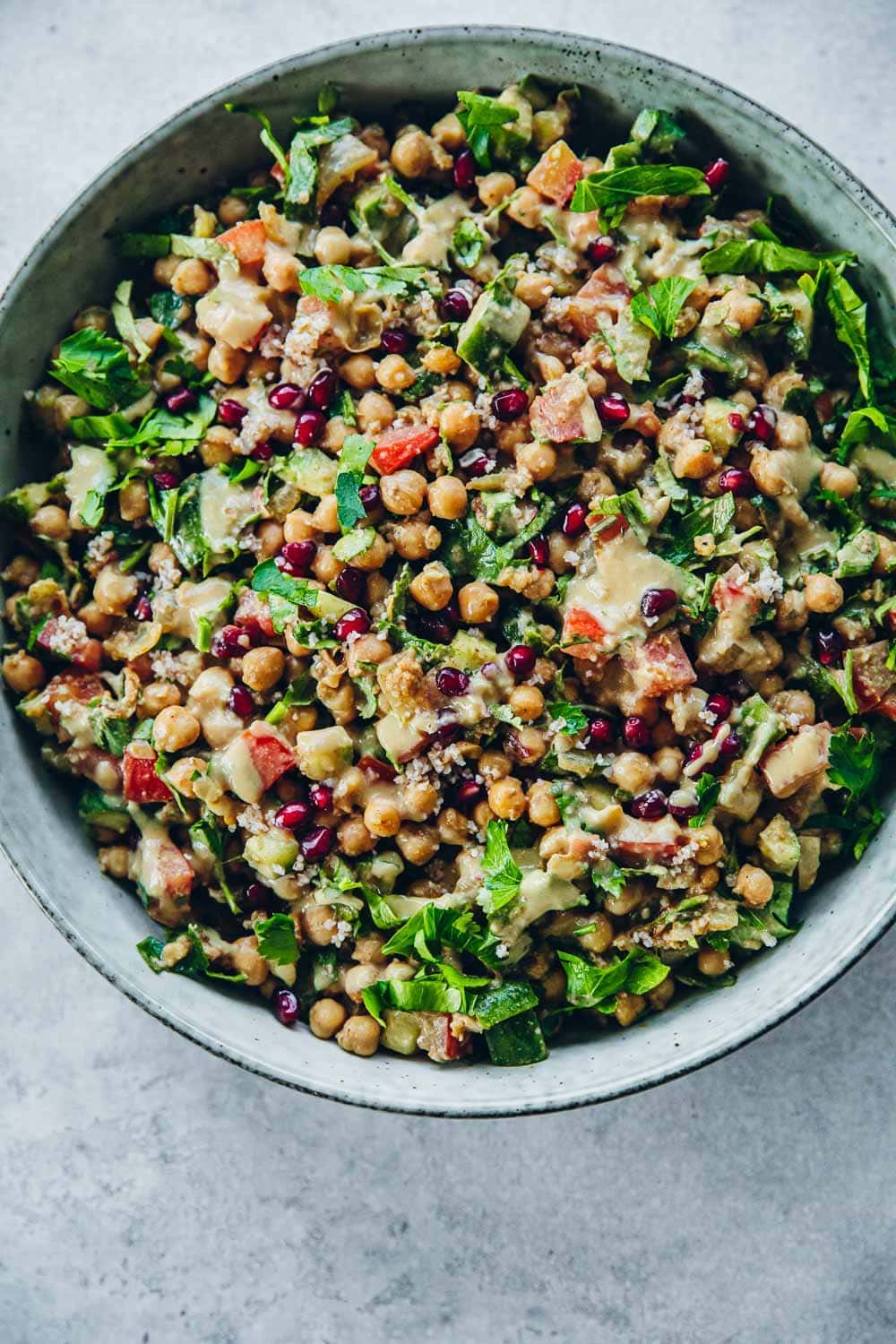 Chopped Falafel Salad - Cook Republic #falafelsalad #vegansalad