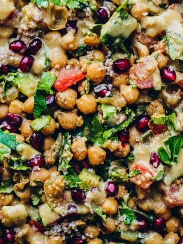 Chopped Falafel Salad - Cook Republic #falafelsalad #vegansalad