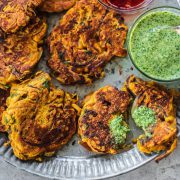 Crispy Onion Pan Pakoras - Cook Republic