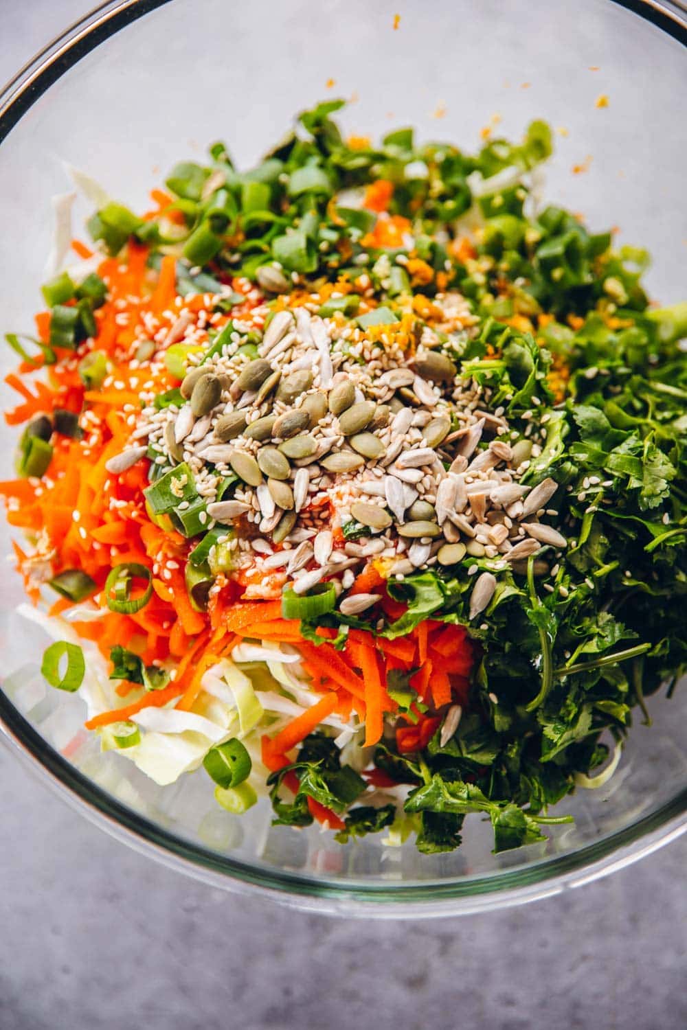 Crunchy Thai Style Cabbage Salad - Cook Republic #vegansalad #veganthai