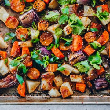 Japanese Miso Roasted Veggies - Cook Republic
