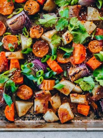 Japanese Miso Roasted Veggies - Cook Republic