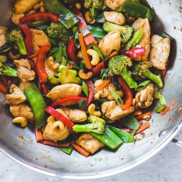 Lighter Chinese Cashew Chicken - Cook Republic