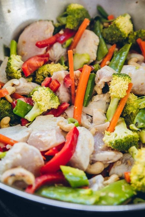 Lighter Chinese Cashew Chicken - Cook Republic