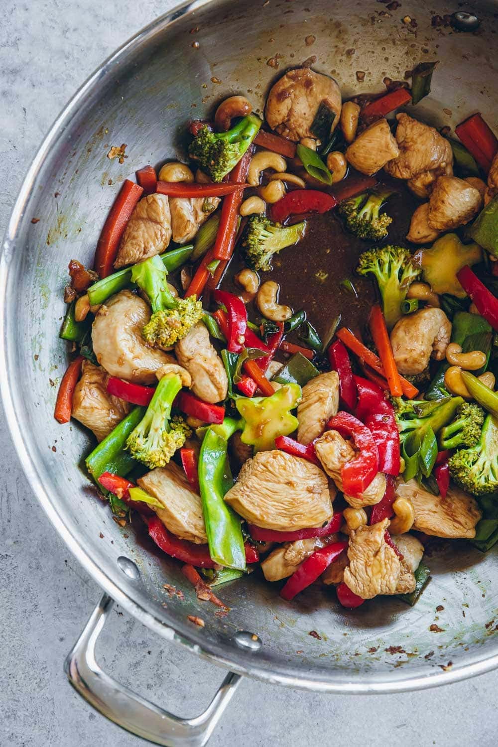 Lighter Chinese Cashew Chicken - Cook Republic