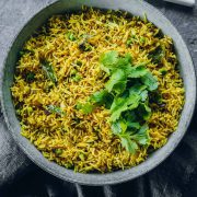 Turmeric Lemon Yellow Rice - Cook Republic