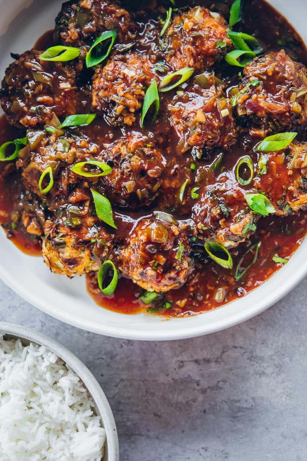 Air Fryer Veg Manchurian - Cook Republic