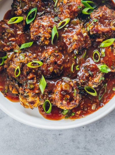 Air Fryer Veg Manchurian