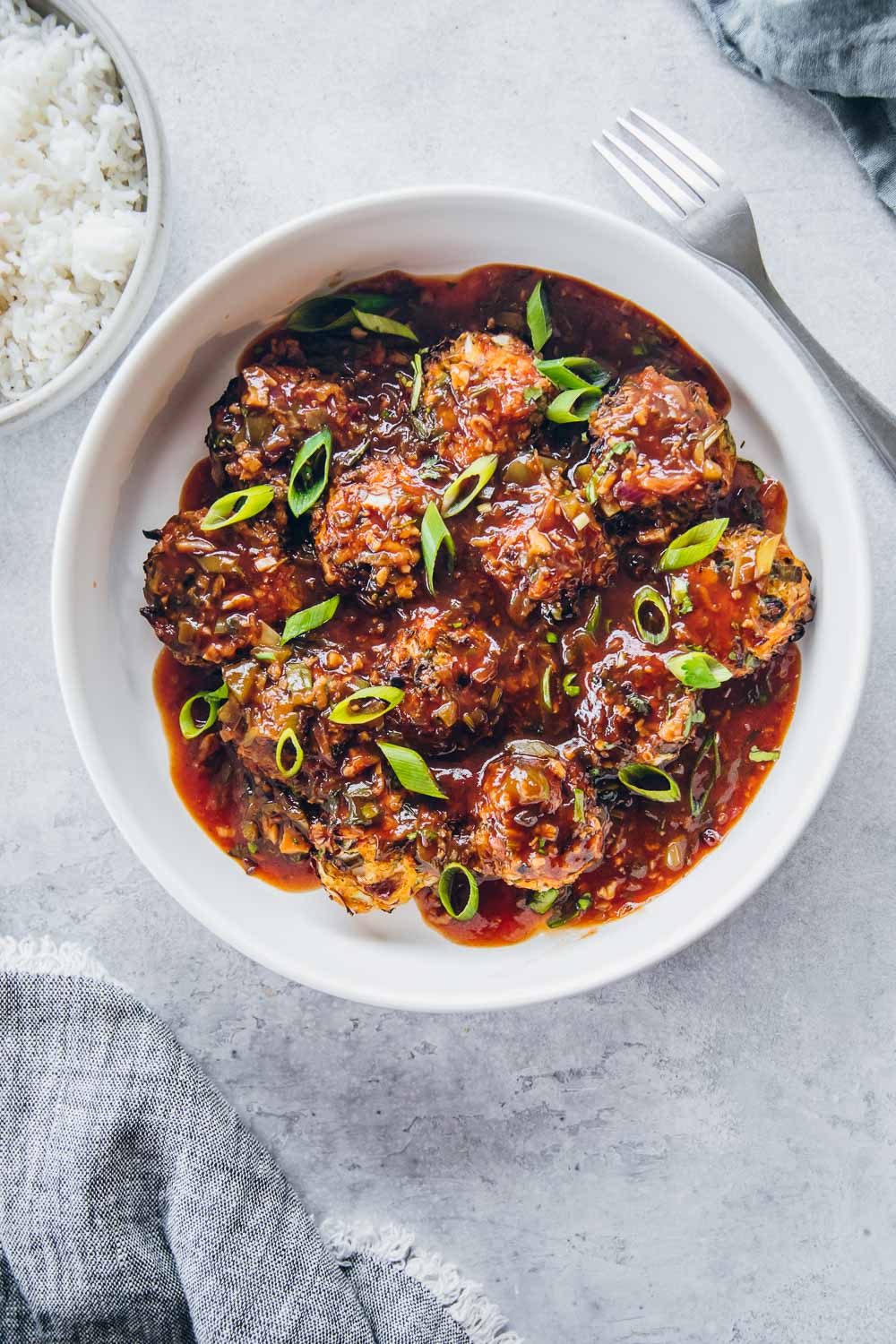 Air Fryer Veg Manchurian - Cook Republic