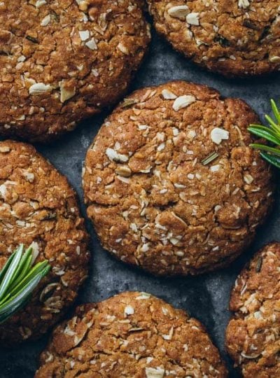 Rosemary Anzac Biscuits
