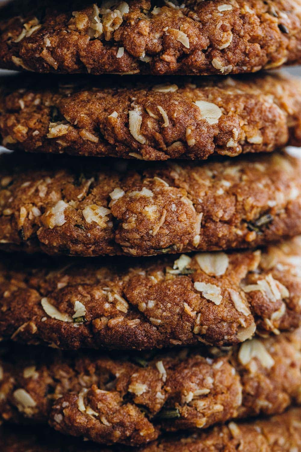 Rosemary Anzac Biscuits - Cook Republic 