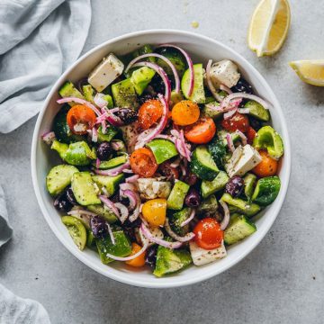 Classic Greek Salad - Cook Republic