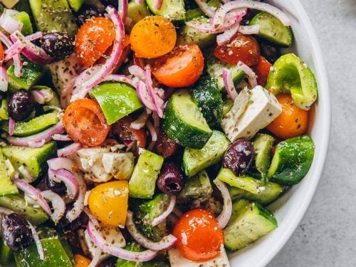 Classic Greek Salad - Cook Republic
