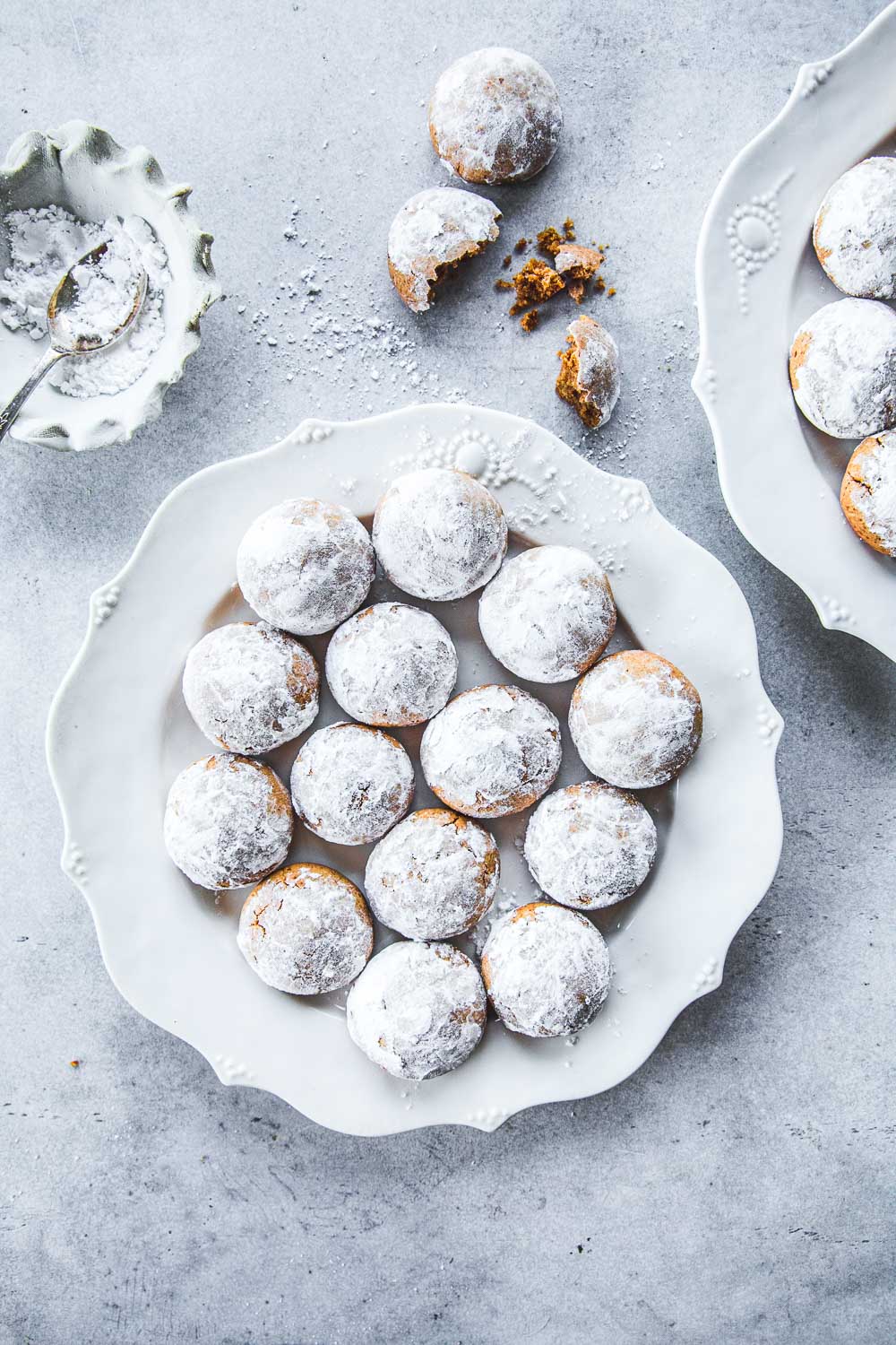 Festive Spice Cookies (German Pfeffernusse) - Cook Republic #christmascookies #christmasbaking