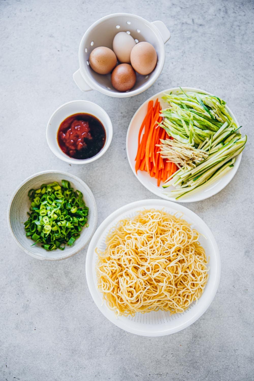 Vegan Ginger Soy Tomato Noodles - Cook Republic