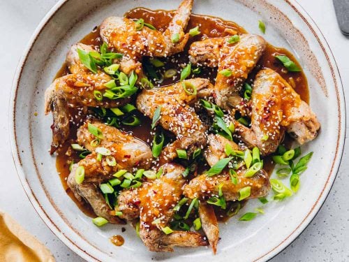 Sticky Marmalade Chicken Wings - Cook Republic