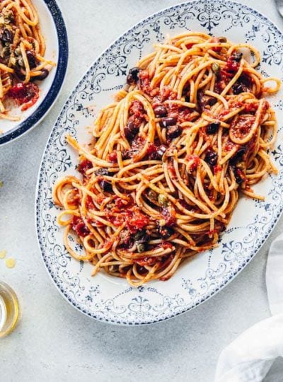 Vegan Spaghetti Puttanesca