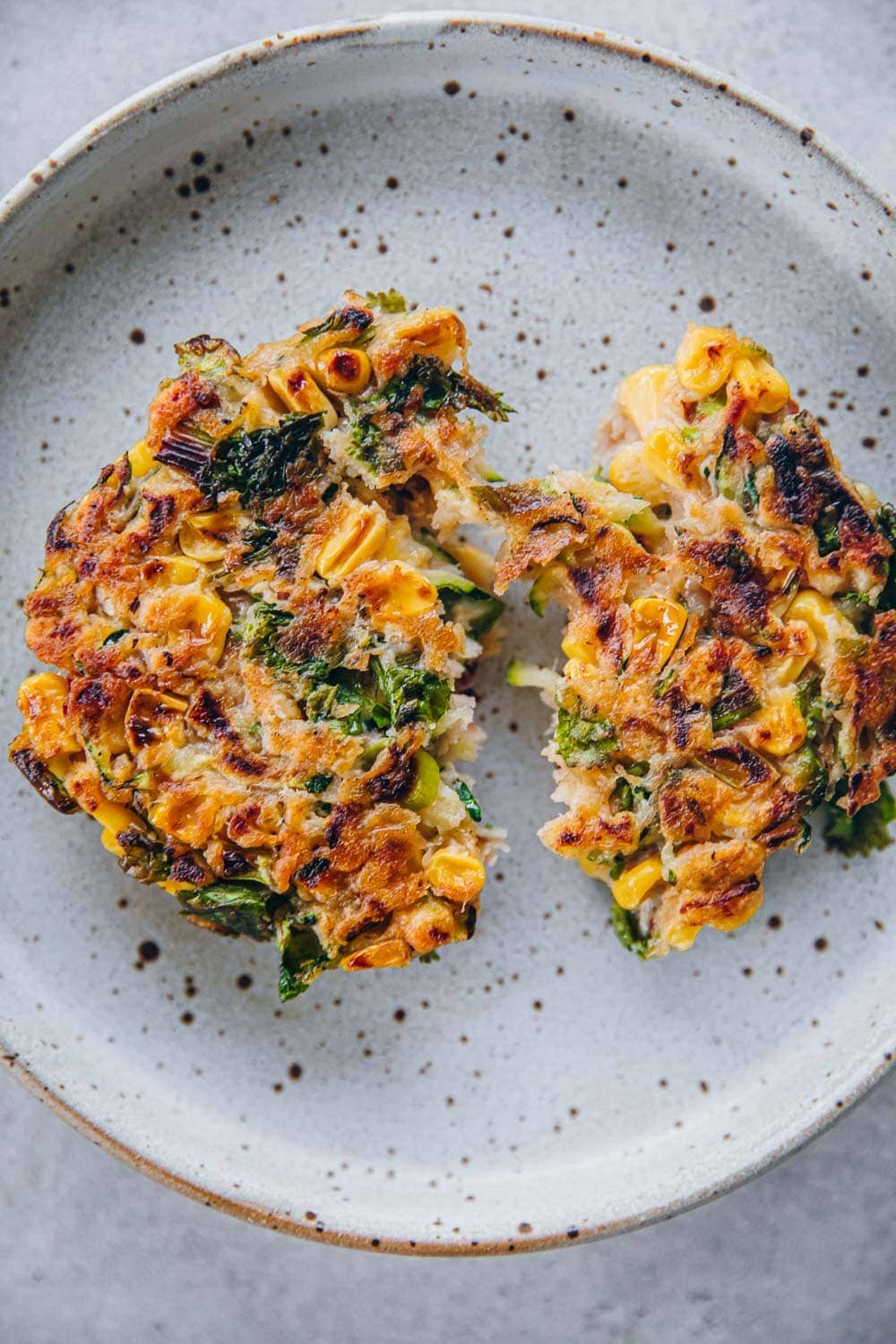 Vegan Zucchini Corn Fritters - Cook Republic