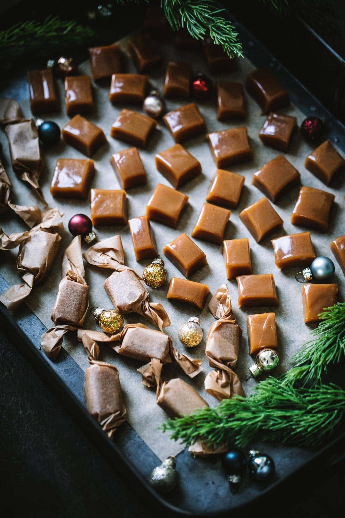 Homemade Chewy Caramels - Cook Republic #christmasrecipe ‹candymaking