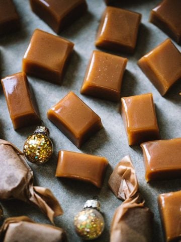 Homemade Chewy Caramels - Cook Republic #christmasrecipe ‹candymaking