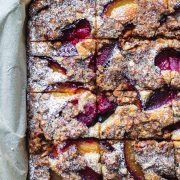 Plum Pecan Crumble Cake - Cook Republic