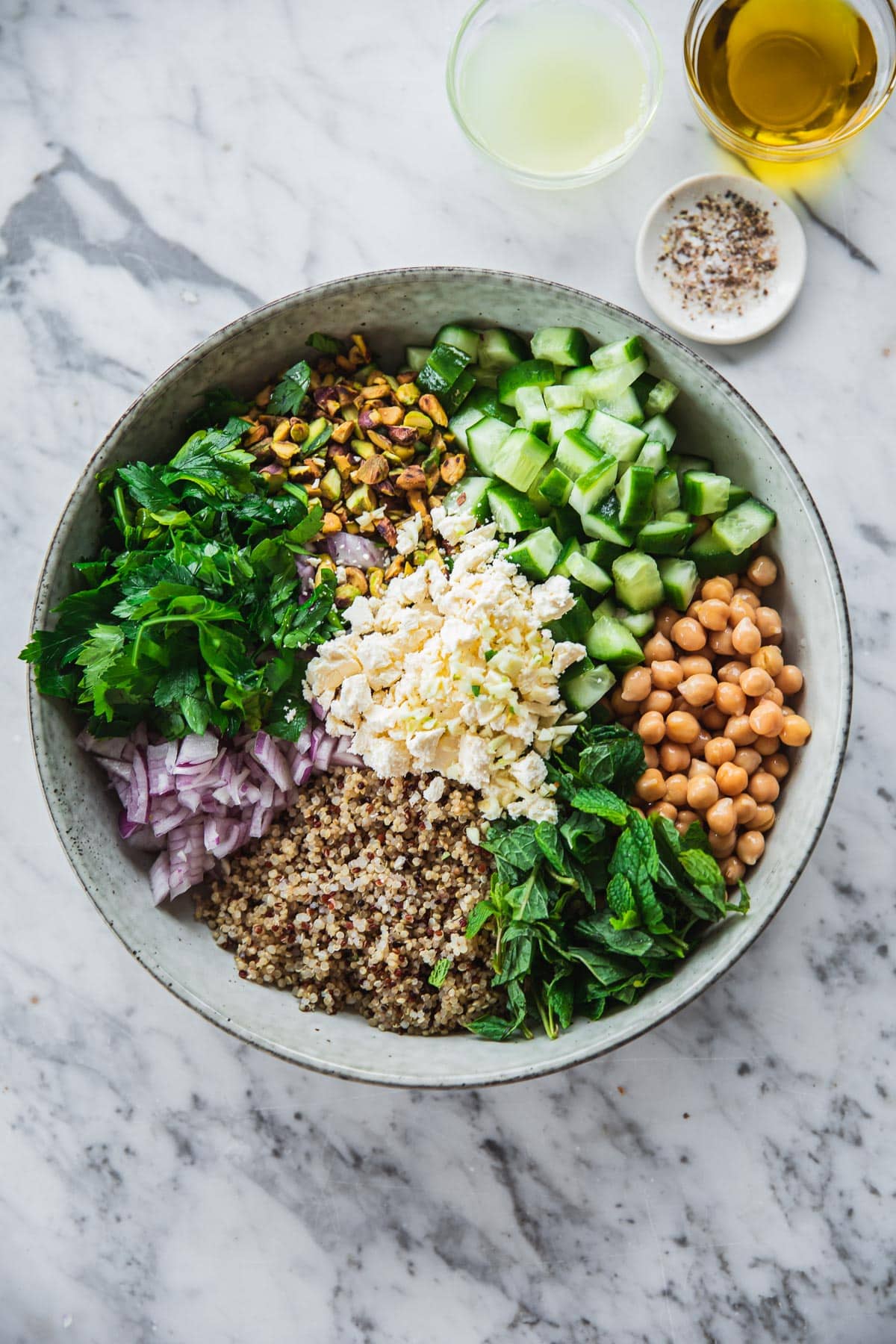 Not Really Jennifer Aniston Salad - Cook Republic #jenniferanistonsalad #friendssalad