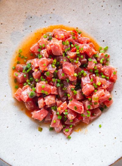 Italian Tuna Tartare